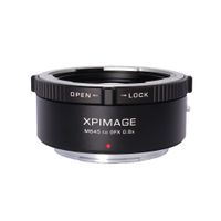 adaptador reductor focal optico xpimage speed booster 08x compatible con lentes mamiya 645 a camaras fujifilm gfx gfx50 gfx100