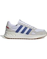 de adidas adidas run 84 blancas con franjas azules gris
