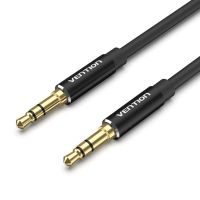 cable de audio vention baxbh 35 mm macho a macho 2 m chapado en oro aluminio negro