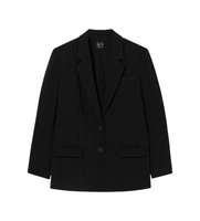 ax armani exchange para mujer xw001790af19011mc156 americana monocromo negro xs casual clasico poliester