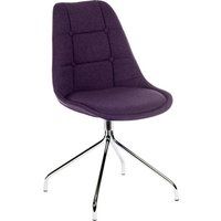 breakout fabric chair - plum plum