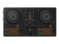 controladora dj - alphatheta ddj-flx2 20 hz khz usb smart cfx  compatible con smartphonetabletpcmac negro