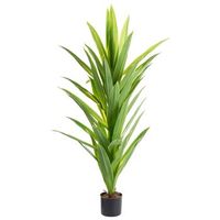 planta artificial en maceta arbol decoracion moderna de plastico para interiores hecha a mano 150 cm verde dracaena tree