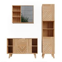 juego de muebles de bano de 3 piezas lucie 3 partes vicco