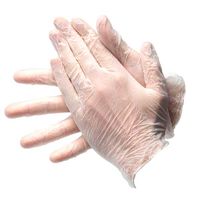 vinyl pfree gloves large qty 100