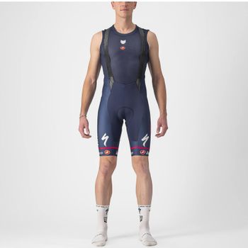 Castelli Quick-Step Alpha Vinyl Pro Team Free Aero RC Pro BIb Shorts - XXL