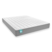 colchon viscoelastico 105x180 cm 21cm reversible con tejido termorregulador f media-alta hecho en espana nalui bernia gris