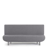 funda de sofa elastica clic - clac 3 plazas modelo 7 troya gris