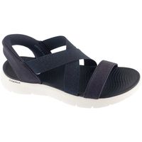 skechers sandalias slip-ins go walk flex sandal - glimmer up para mujer