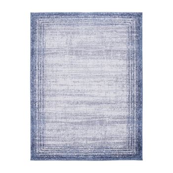 Alfombra vintage Catalina azul 60x100 cm