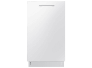 Lavavajillas integrable - Samsung DW50DG450B00ET, 10 servicios, 6 programas, 44.8 cm, No Panelable, Blanco