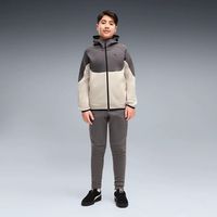 puma polar tech elevated full-zip hoodie dk b para nino