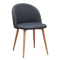 silla vint tela de tela 77504643 cm - azul oscuro