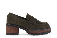mocasines de ante con suela track dark brown 37