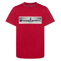 camiseta jordan wings photo roja