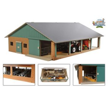 Establo Para Vacas Con Sala De Ordeño 1:32 610495 Kids Globe