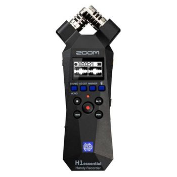 Grabadora portátil Zoom H1essential USB-C Micrófonos X/Y 90° MicroSDHC Negro