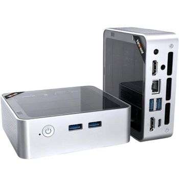 Mini PC Ninkear M6 Intel Pentium Gold 7505 8GB 256GB SSD UHD Graphics Windows 11 Pro Triple Pantalla WiFi 6