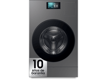Lavadora secadora - Samsung WD18DB8995BZT2, 18 kg + 11 kg, 1000 rpm, 22 programas, AI Laundry Combo™, Clase A, Antracita