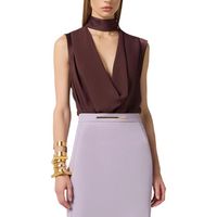 elisabetta franchi blusa ca13461e2-644 para mujer