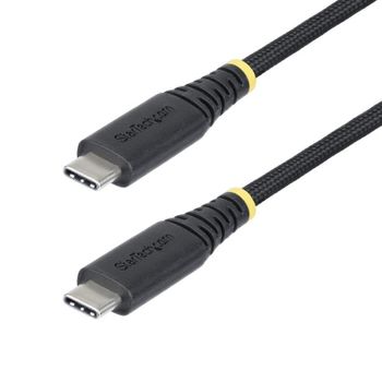 Cable USB-C StarTech S2CEPR2M 2m 240W PD 5A trenzado silicona negro