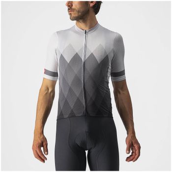 Castelli A Tutta Jersey - XXL - Silver Gray/Dark Gray