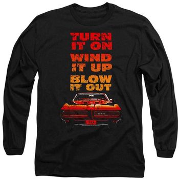 Pontiac Camiseta manga larga Blow It Out Gto para hombre