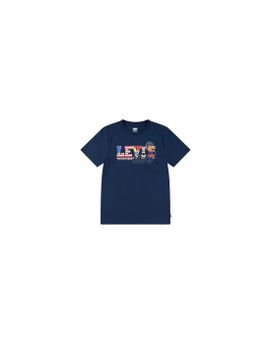 Camiseta Levi's Lvb Cast Off Niño Dress Blues