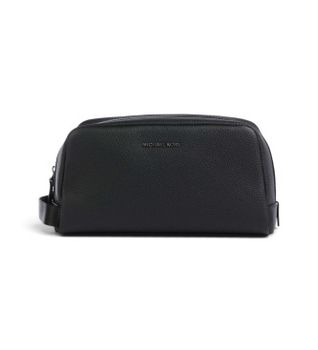 Michael Kors para hombre. 33F4LHDV1L Neceser Travel negro (OSFA), Casual, Piel