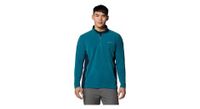 forro polar columbia hombre 1 2 cremallera klamath range ii azul