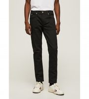 pepe jeans para hombre pm206321xe5 jeans finsbury skinny negro 3132 casual algodon denim sostenible