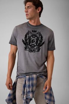 Camiseta Con Logo Estampado