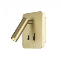 aplique led con lector cayman 36w
