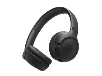 Auriculares inalámbricos - JBL Tune 530BT, Autonomía 76 h, Pure Bass, Plegables, Negro