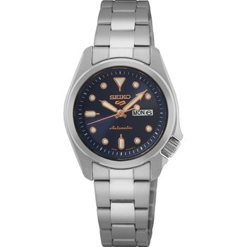 reloj mujer automático Seiko 5 Lady Sports SRE003K1 28mm 100m WR correa de acero