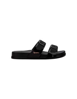 Chanclas Ipanema Leme Slide Mujer Negro