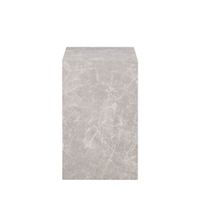 mesa auxiliar efecto marmol - beige