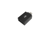 adaptador - isy iad-1038 universal micro usb usb-a 20 hasta 480 mbps negro