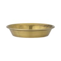 bol de metal laton h2cm