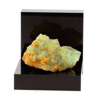 Fluorita Verde + Cuarzo De Francia, Pratclaux, Tailhac, Haute -loire - Piedra Y Cristal Natural Raros, Colección De Sylvain Desfarge | 99.6 Ct -