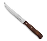 cuchillo cocina de acero inoxidable nitrum de 130 mm con mango madera