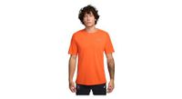 maillot de manga corta nike  strong dri fit adv  strong  solar chase naranja hombre