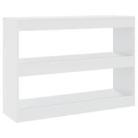 estanteriadivisor de espacios madera blanco 100x30x72 cm