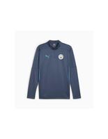 sudadera de futbol puma manchester city 2425 training 14 zip top hombre