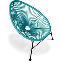 silla de exterior - silla de jardin - acapulco turquesa