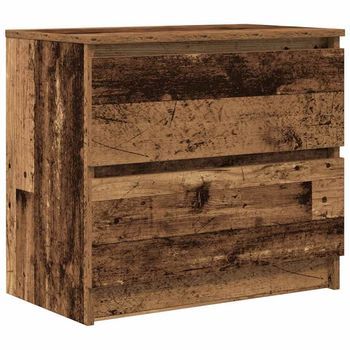 Mueble De Tv De Madera Antigua 60x35x54 Cm Madera Ingeniería Vidaxl
