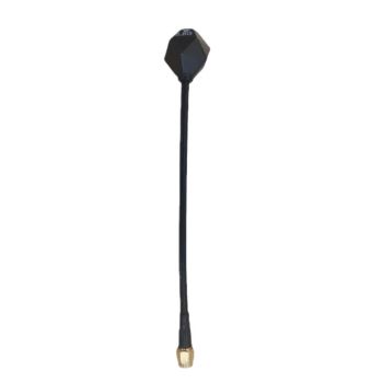 Antena FPV de 4.8-5.8 GHz 5dBi con RHCP, VSWR ≤1.5, 50W máx., SMA/RP-SMA, 130 mm, 50 Ω, carcasa de ABS, para VTX de dron
