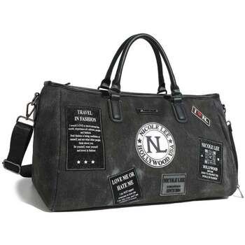 Nicole Lee Bolsa de viaje BOLSA DE VIAJE NEGRA MULTIUSO PARA HOMBRE para mujer