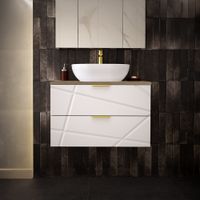 mueble lavabo individual 80cm y madera paneles de melamina y mdf