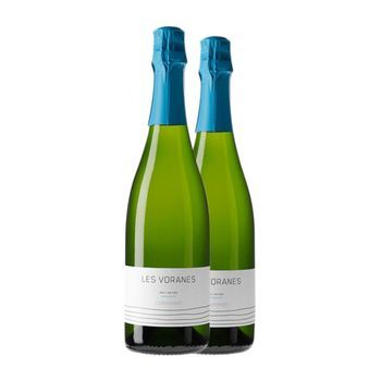 Bufadors Espumoso Blanco Les Voranes Brut Nature 75 Cl 10.5% Vol. (pack De 2 Unidades)